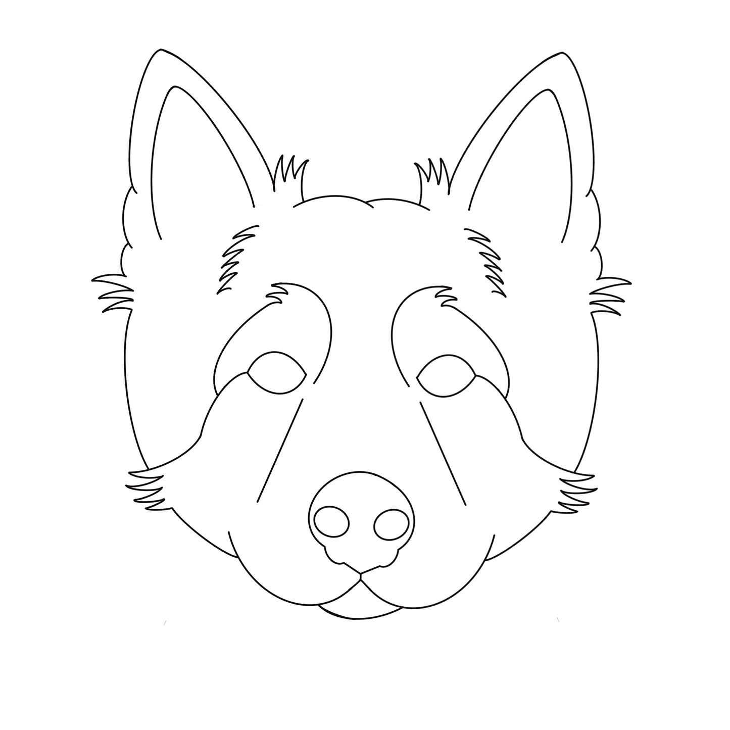 Minimal Face Outline