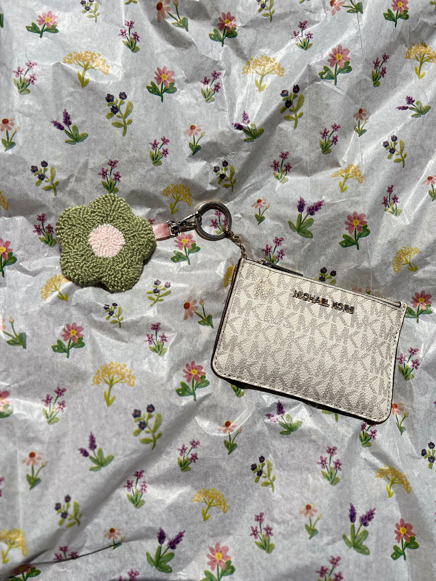 Spring Flower Keychain