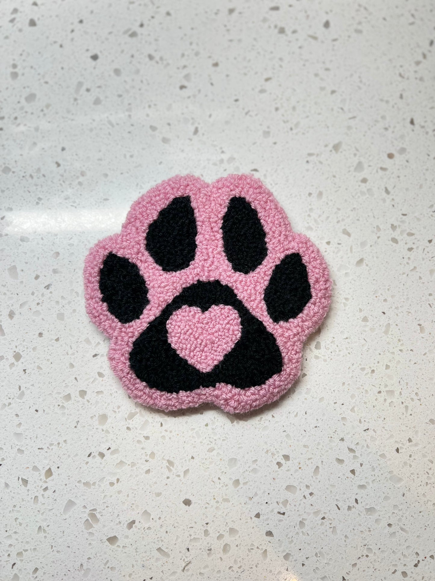 Pawprint Mug Rug