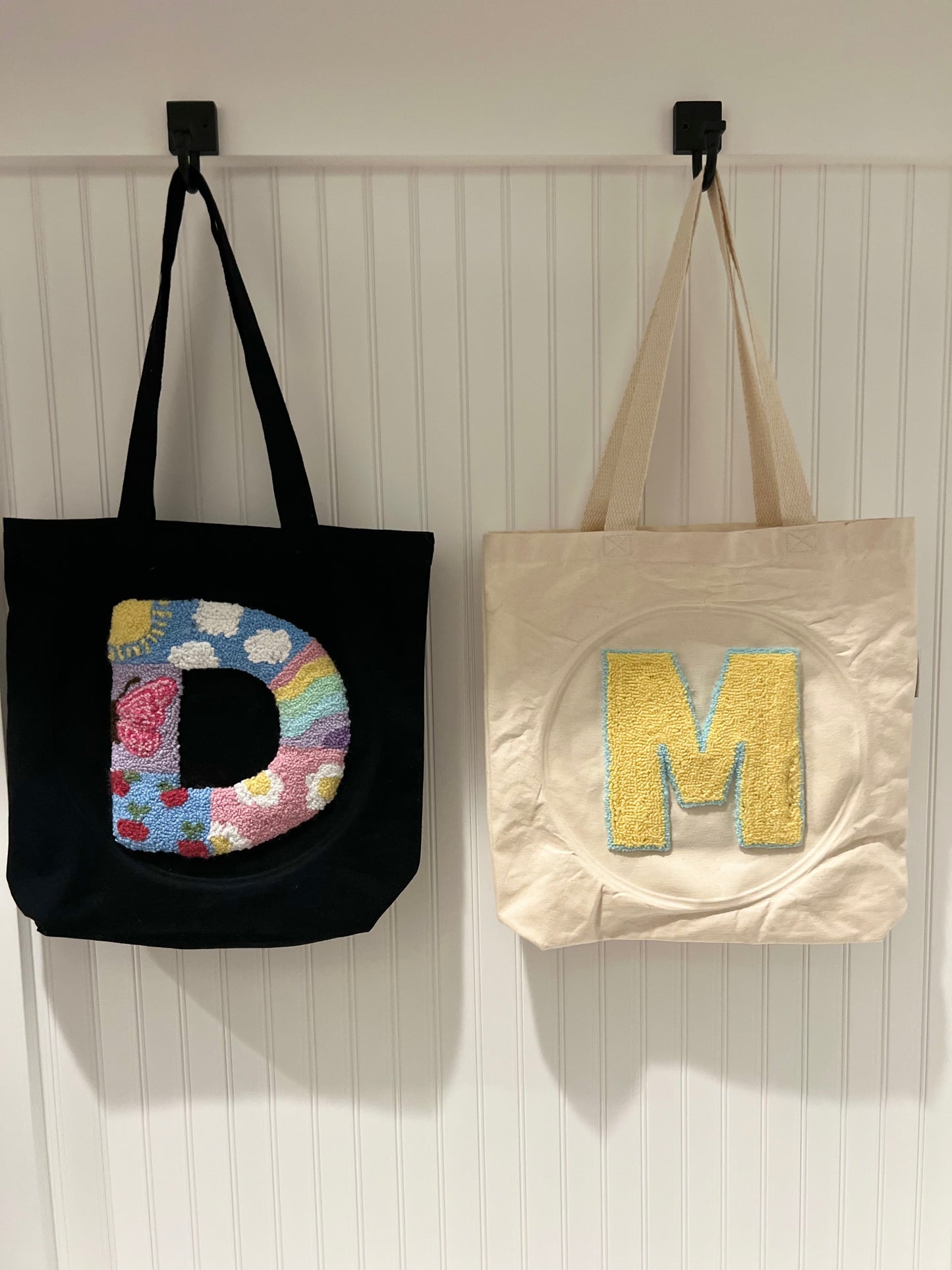 Initial Tote Bag