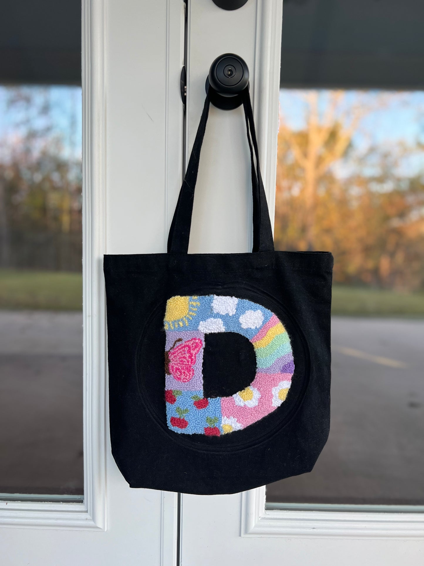 Initial Tote Bag