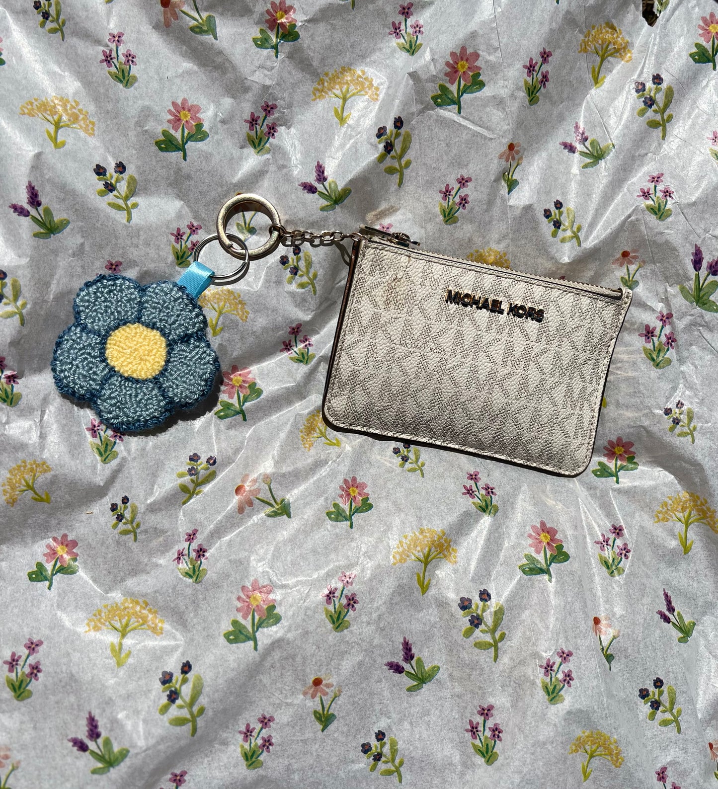 Spring Flower Keychain