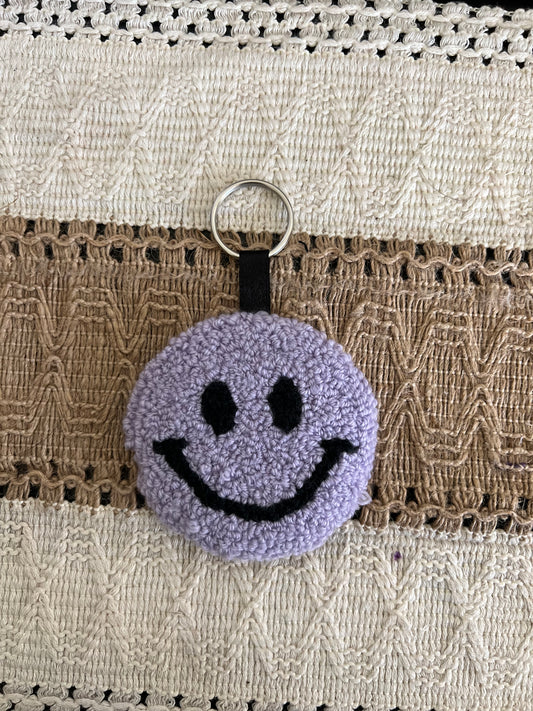 Smiley Face Keychain